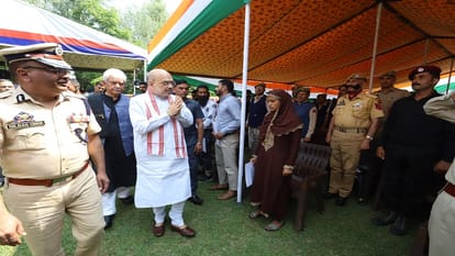 Home Minister Amit Shah will lay foundation stone Sacrifice Pillar Srinagar Pratap Park