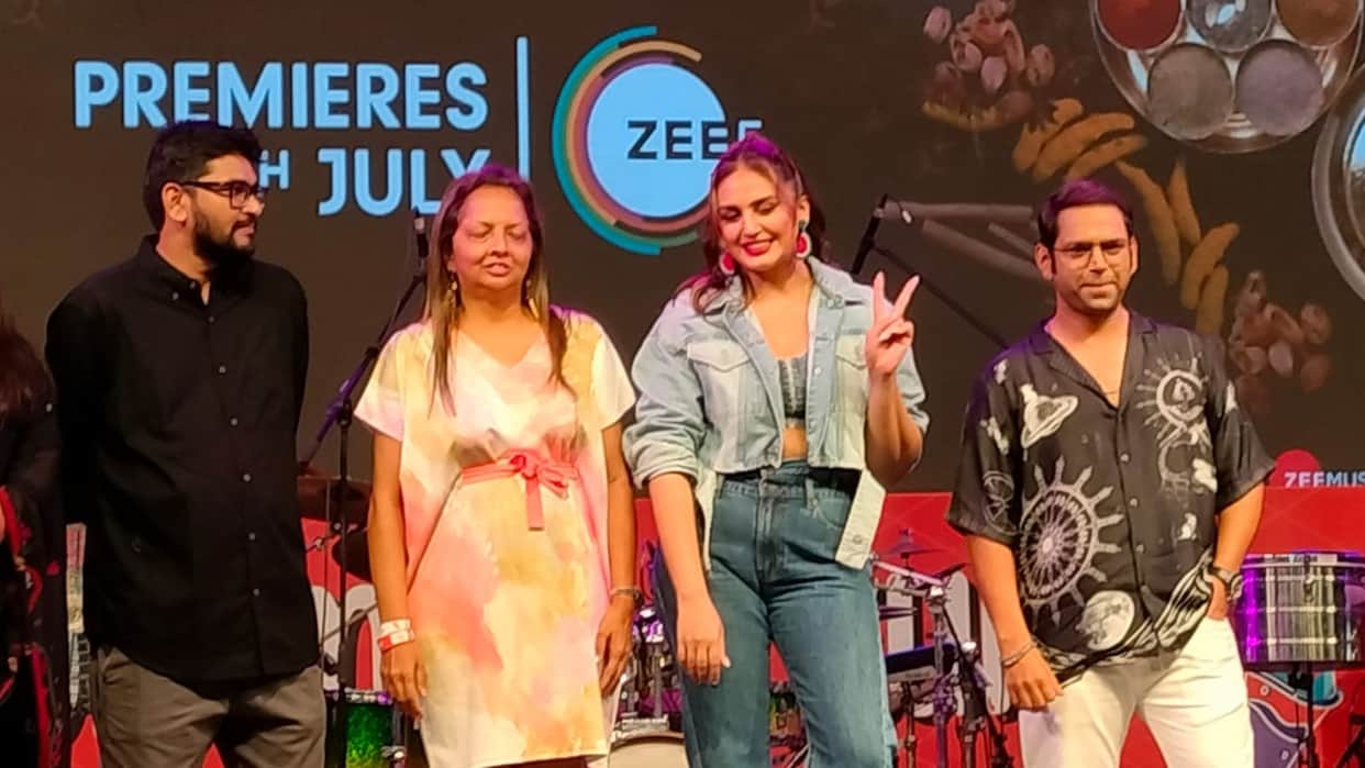 Tarla Trailer Launch during the food festival organized in Kurla mumbai huma qureshi sharib hashmi film