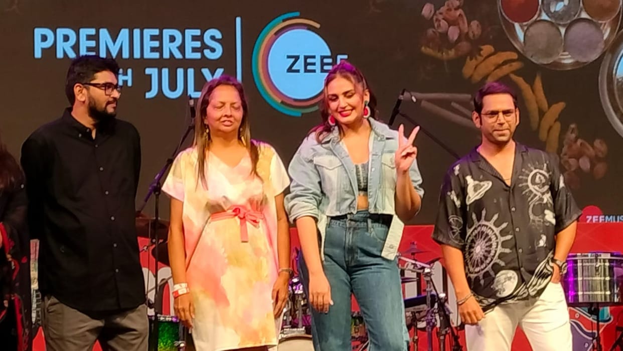 Tarla Trailer Launch during the food festival organized in Kurla mumbai huma qureshi sharib hashmi film