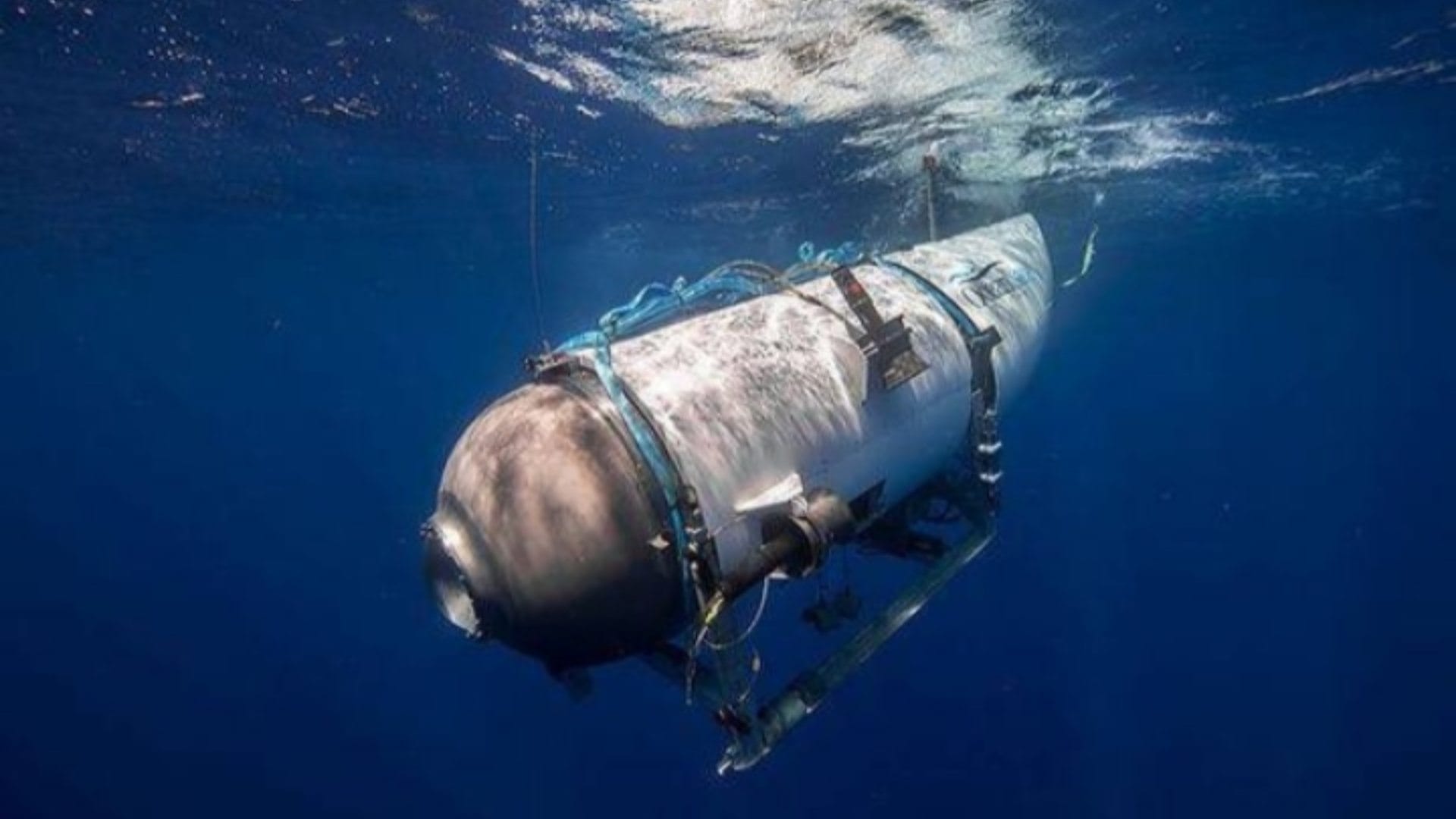 titan submersible implosion and become wreckage inside ocean animated video viral