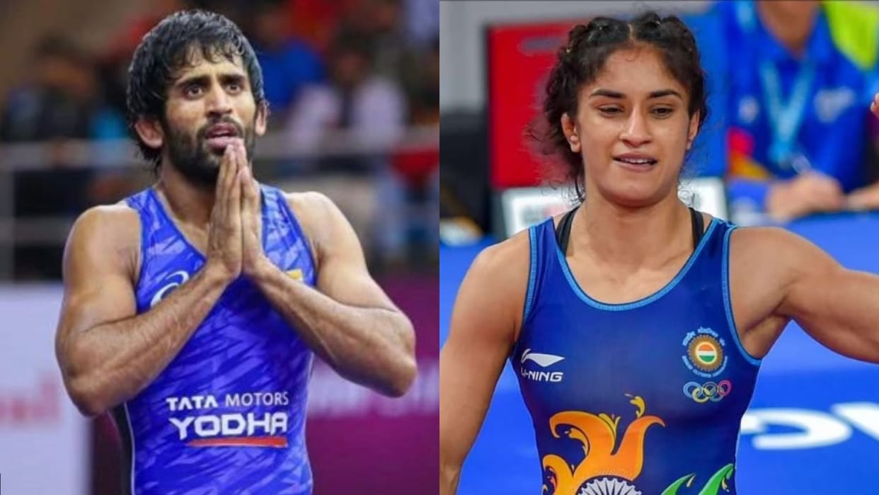 Bajrang-Vinesh came to the fore after controversy over exemption in wrestling trial