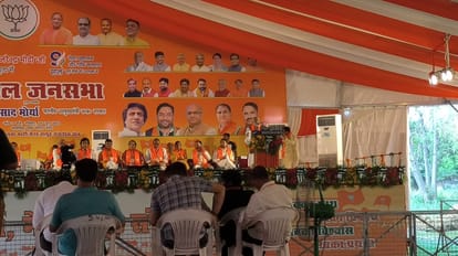 Mission 2024: Deputy CM Keshav Prasad Maurya holds a public meeting in Meerut