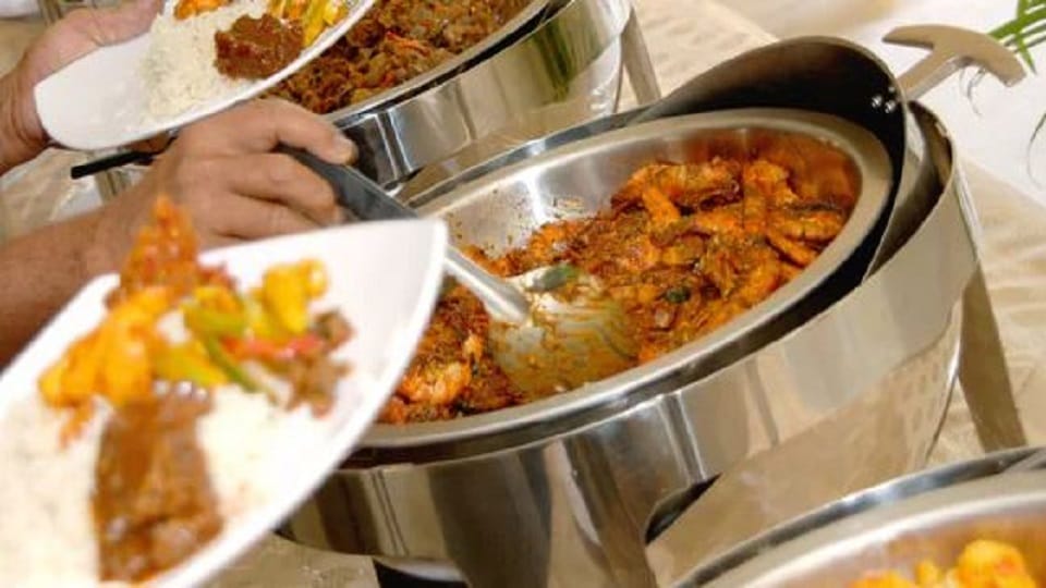 People of two sides clashed when the plate of food fell on the ground in the wedding ceremony