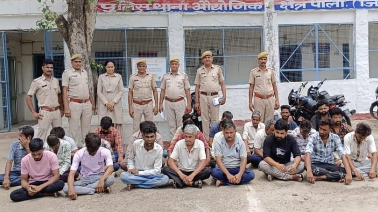 Pali News 224 criminals behind bars under Operation Dharpakad 145 police teams raided 489 places