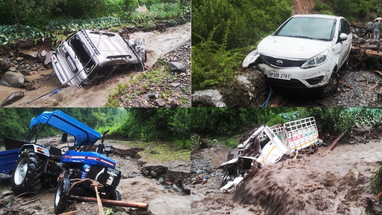 Landslide in Himachal Today: Severe Rainfall Alert in Himachal Pradesh, Monsoon Rain Update
