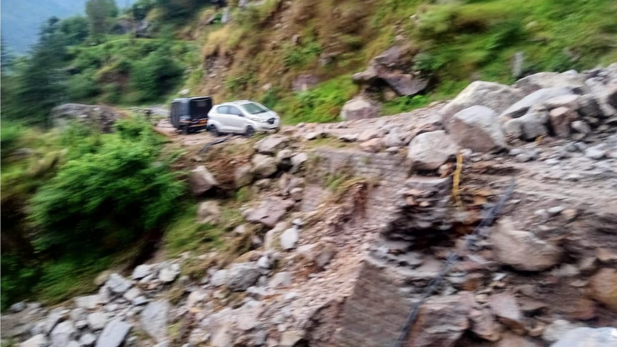 Himachal Pradesh flash floods in Sugga Nullah sarpara Panchayat in Rampur Bushahr