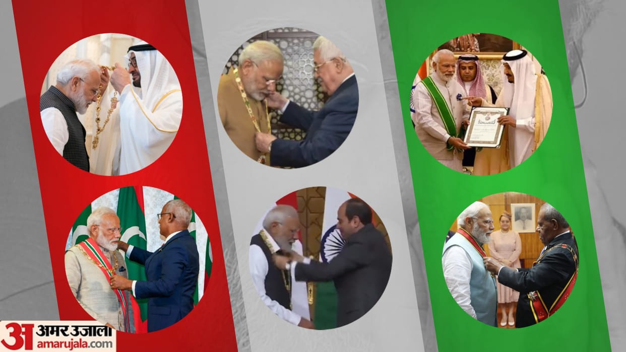 Govt says PM Modi received highest national awards of 14 countries since 2014