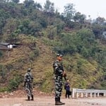 अमरनाथ यात्रा को लेकर जम्मू श्रीनगर हाईवे पर ड्रोन के साथ तैनात सुरक्षाबल