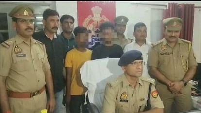 GRP police caught miscreants who blew the bag of Air Force personnel wife in Agra