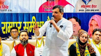 AAP MP Sanjay Singh launches Bijli Gul campaign from Rampur