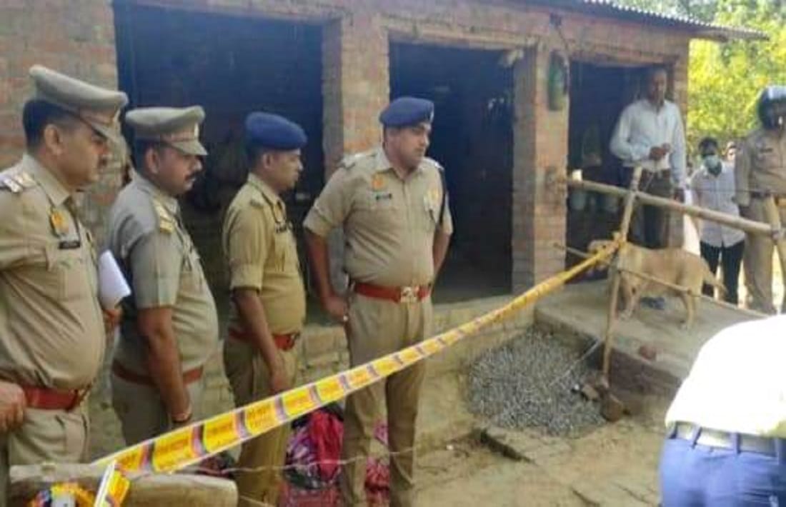 Brutal murder of old couple in azamgarh hands and feet were tied