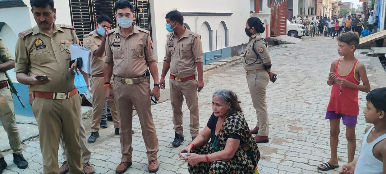 story of grandmother living his dead grandson in barabanki