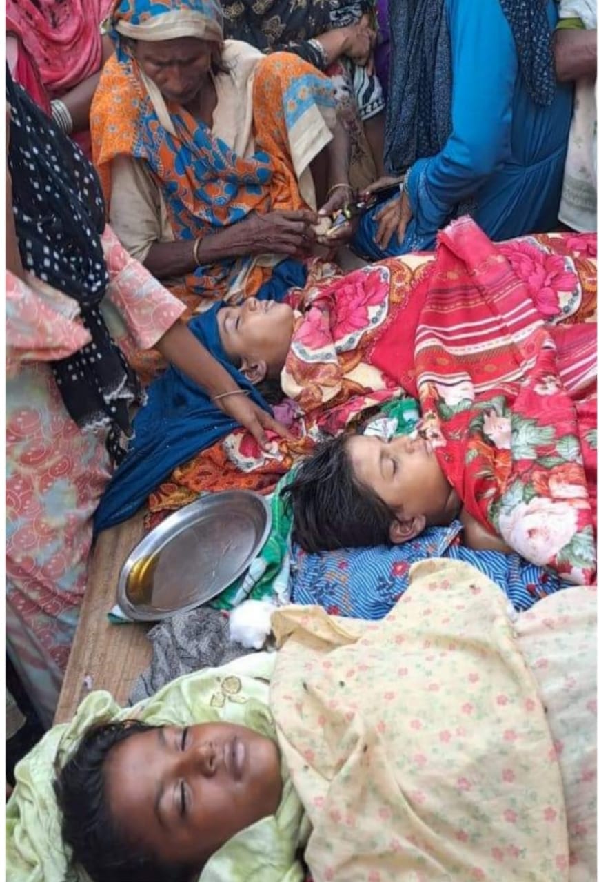 Bihar: Five girls of the same family who went to bathe in Madhubani drowned in a puddle, three died