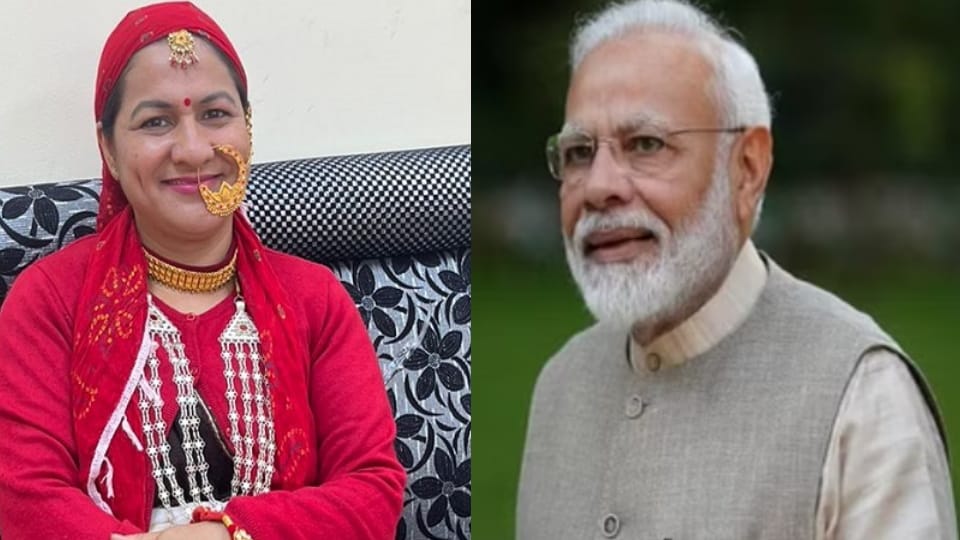 Mera booth sabse Majboot programme in Uttarakhand Himani talk with pm modi