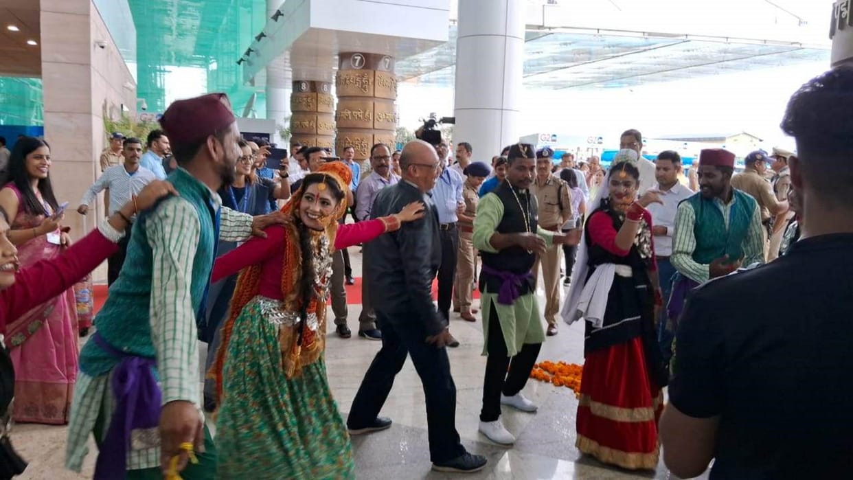 G-20 Summit Uttarakhand guests danced on Bedu Pako Baro Masa Folk Song