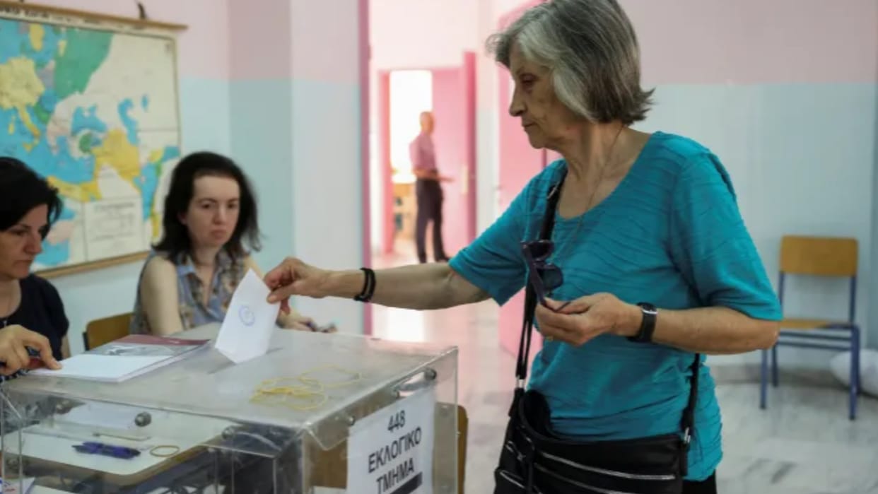 Greece New Democracy party wins landslide victory in Greek elections latest world news in hindi