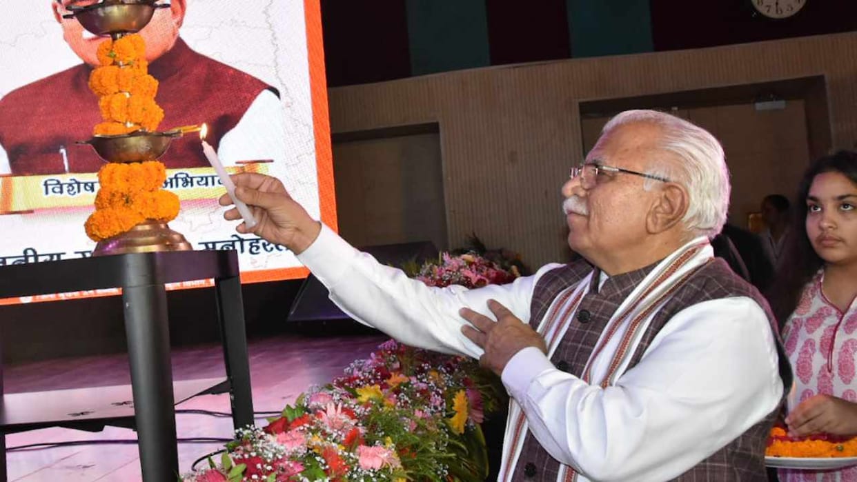 CM Manohar Lal inaugurates Drug Free Haryana campaign today