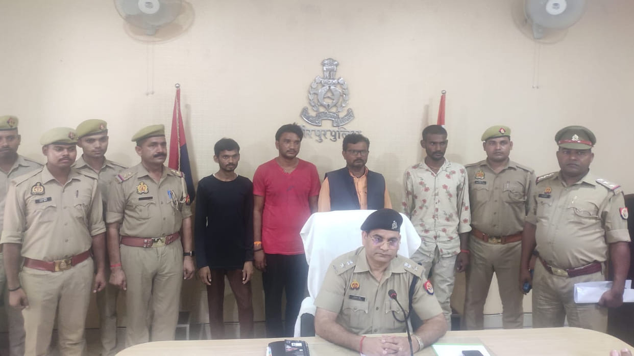 Hamirpur: Four interstate vehicle thieves including kingpin arrested