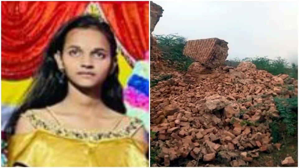 selfie in ruins girl student died after being buried under debris of fallen dome in agra