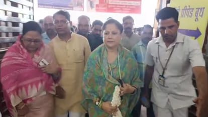 मंत्री यशोधरा राजे