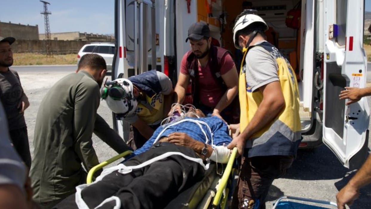 thirteen People died in Syria After russian Air Attack in north west areas of country