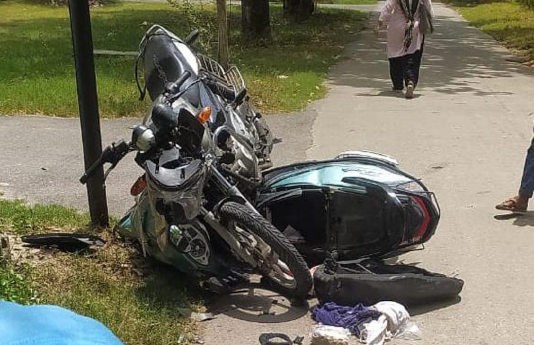 Speed havoc in Bareka campus retired railway man died due to bike hit
