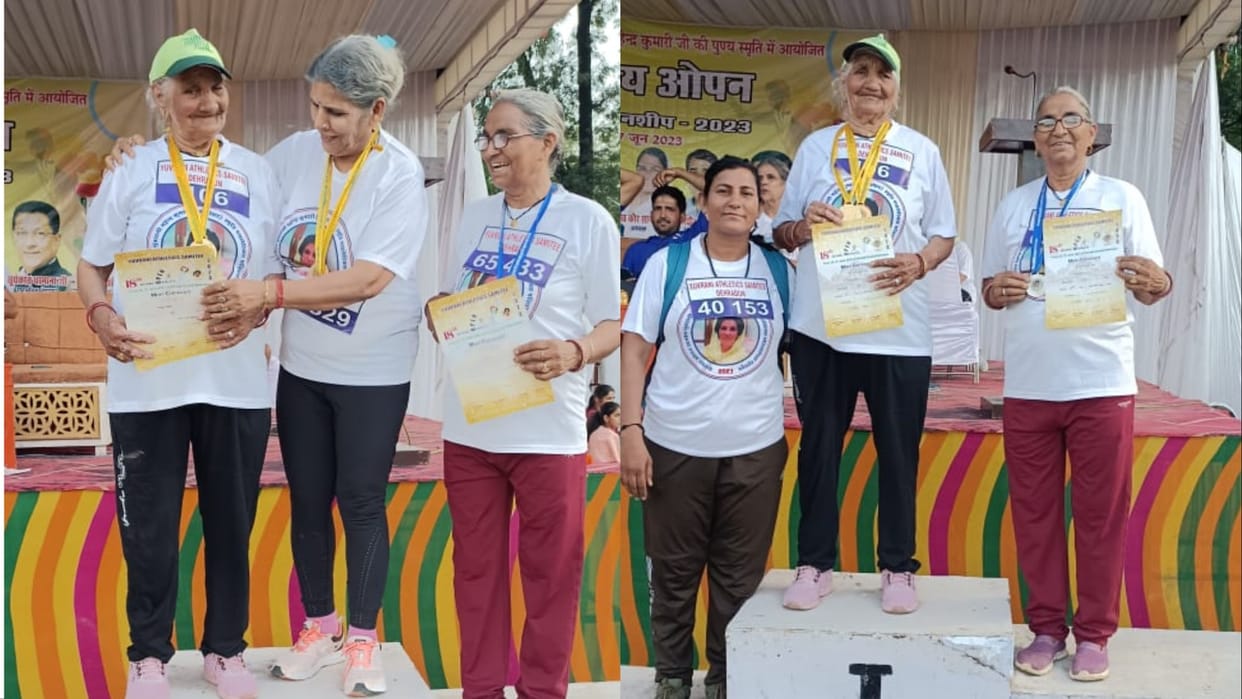Three women from the same family of Charkhi Dadri of Haryana won 9 medals