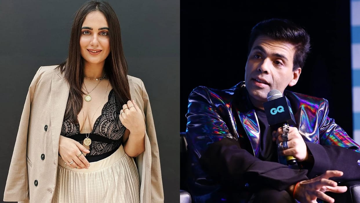 Kusha Kapila Amidst divorce netizens slams youtuber for old interview with karan johar on sexual infidelity