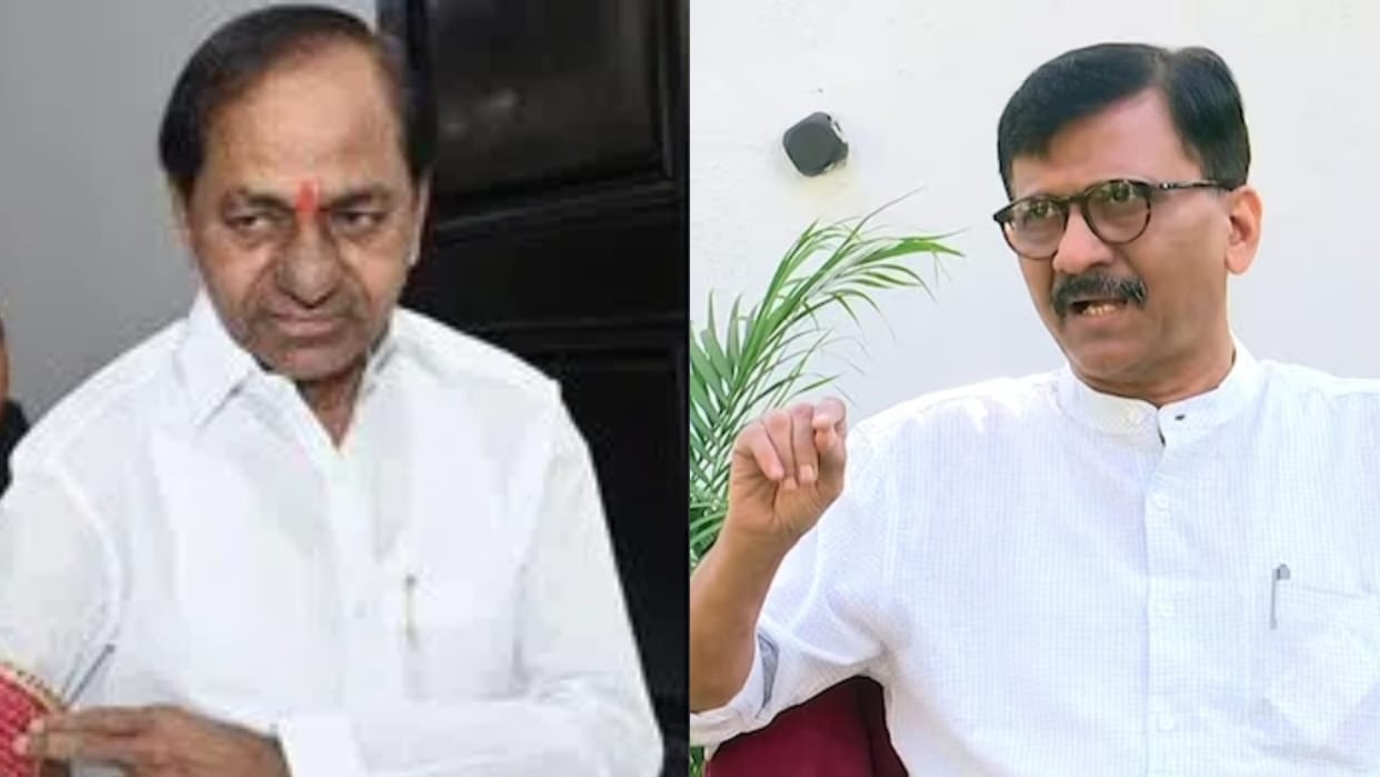 Maharashtra: Sanjay Raut's challenge to KCR; Said- If he did drama like this, he will lose Telangana too