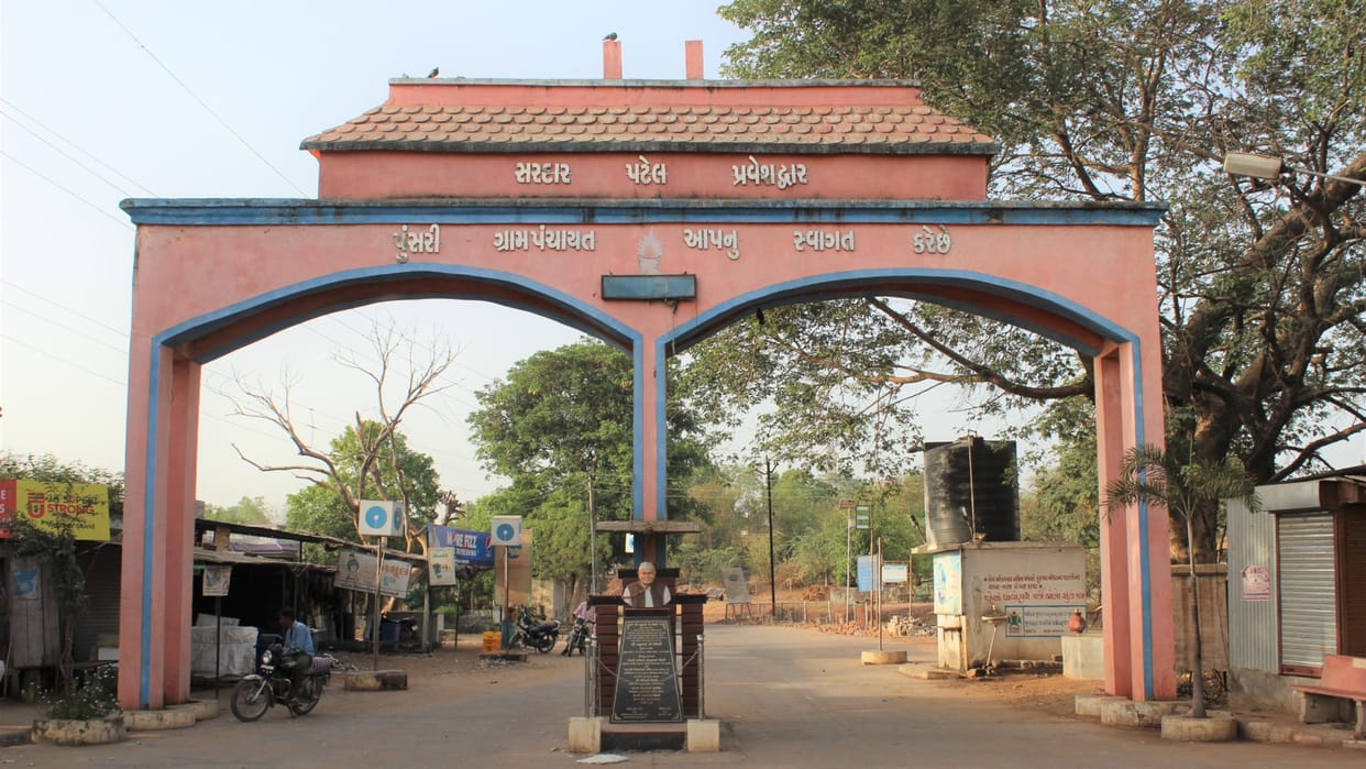 Most High-Tech Village of India punsari gujrat wifi hospital ac school facilities in village