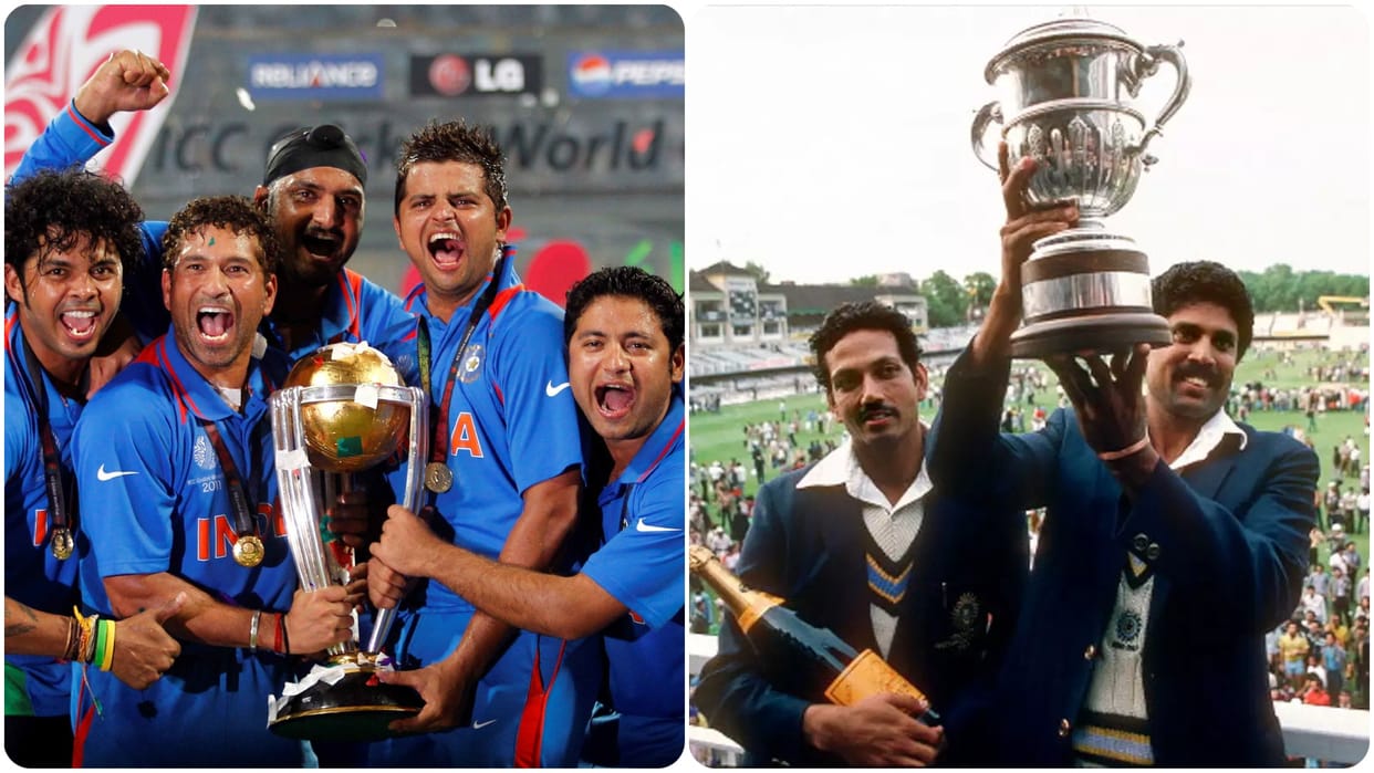 Indian cricket team Performance in every ODI World Cup since 1975 to 2019 won in 1983 and 2011