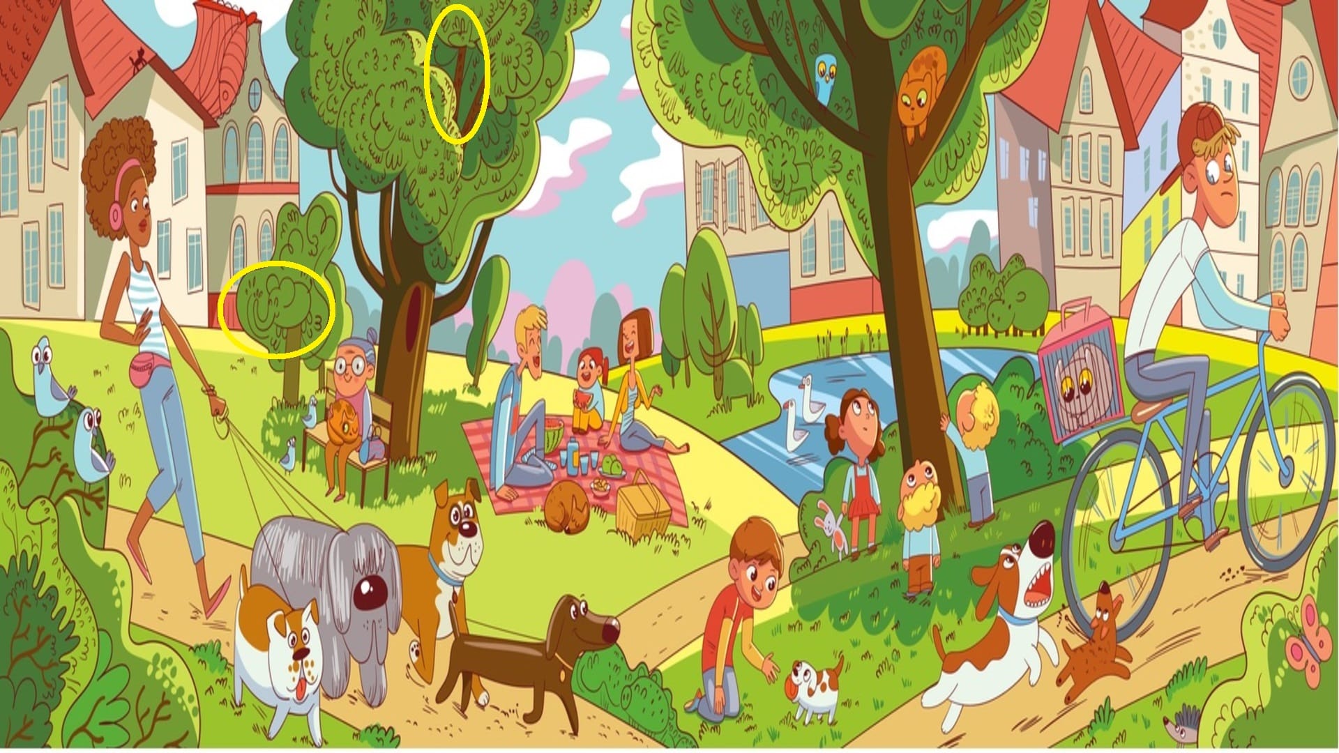 Optical Illusion: Can you find the elephant and zebra in just 15 seconds? quiz puzzle games