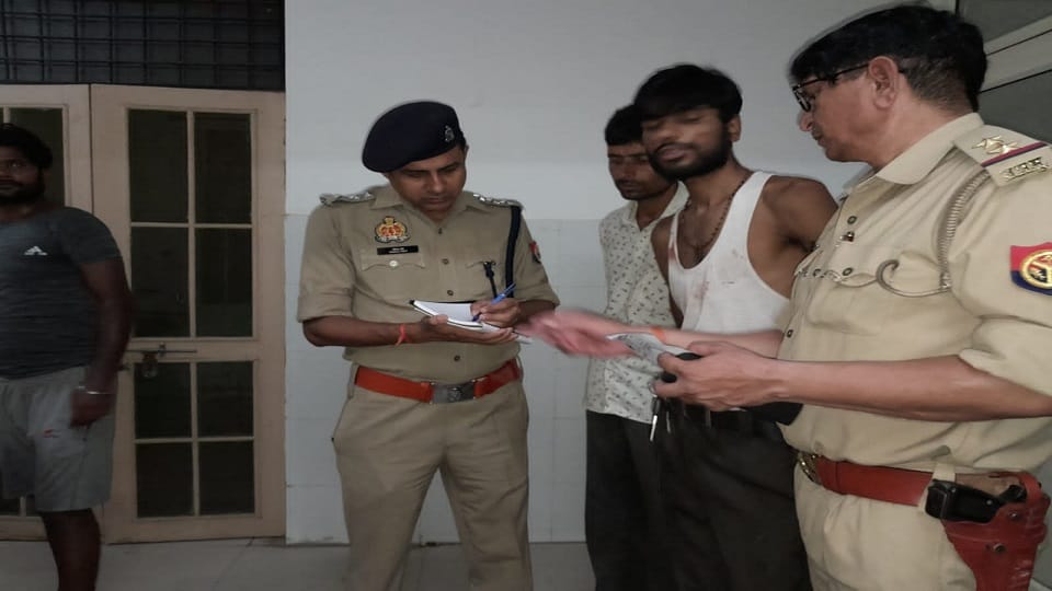 people firing on a family for opposing abuses in shahjahanpur