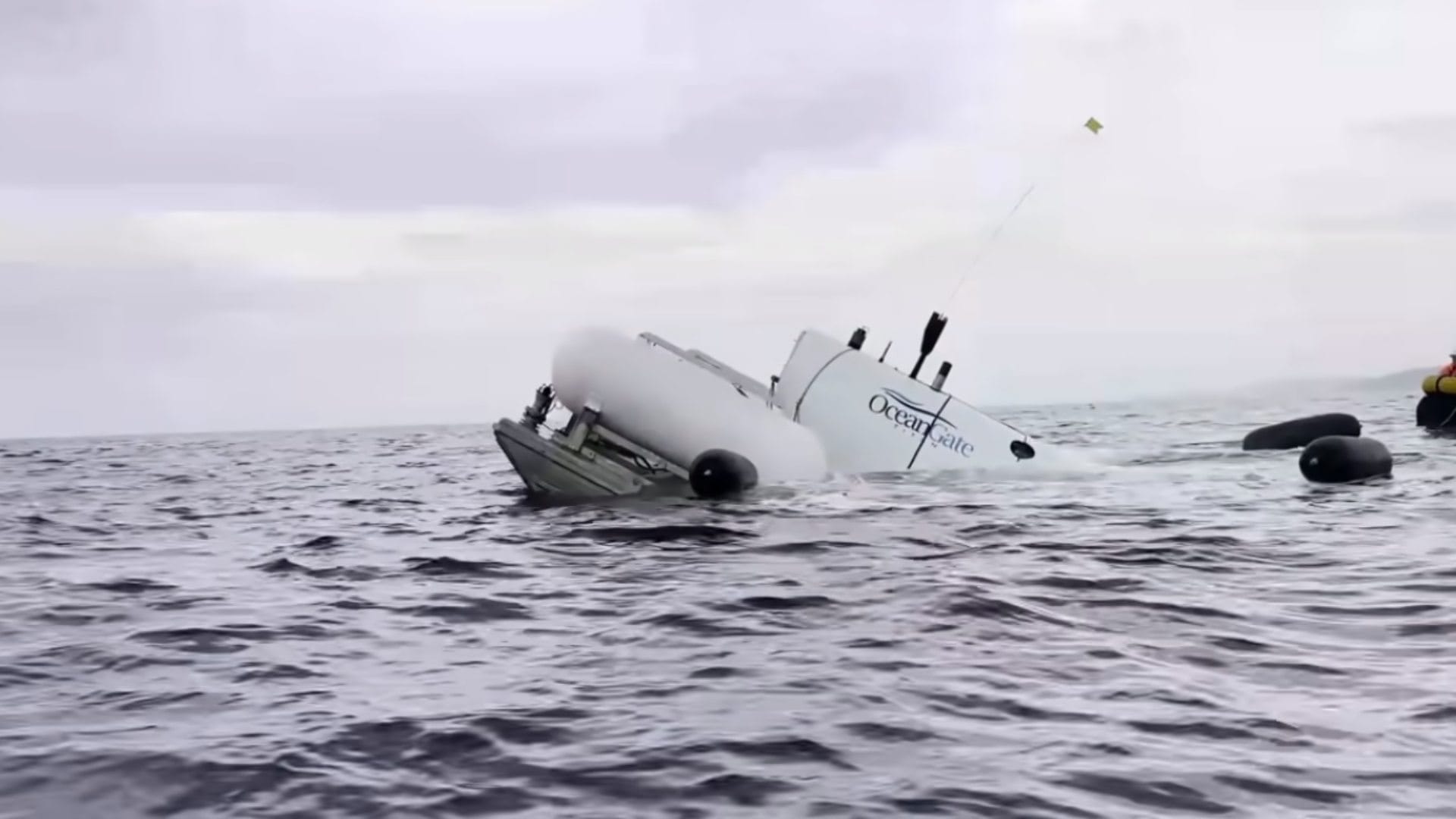Titan Submarine: titan catastrophic implosion youtuber shares-footage of trip in submarine