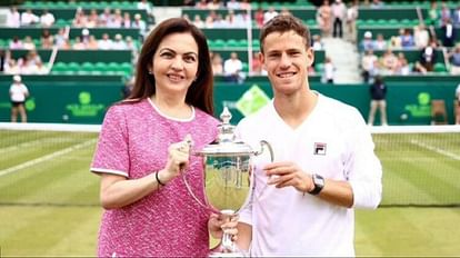 Tennis: द बूडल्स में लगा टेनिस सितारों का मेला, नीता अंबानी ने पहला रिलायंस फाउंडेशन ईएसए कप प्रदान किया Tennis stars reaches at The Boodles, Nita Ambani presented first Reliance Foundation ESA Cup
