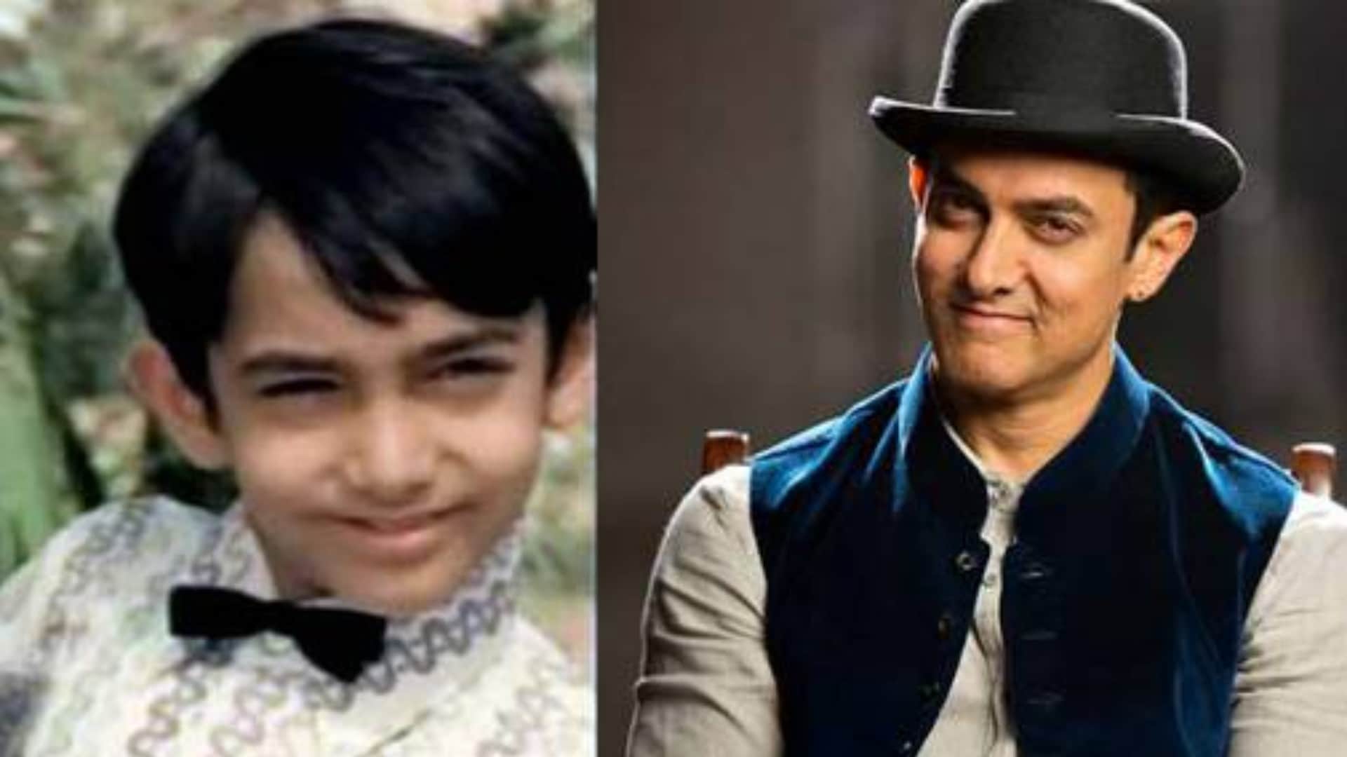 Bollywood Stars Who worked as a Child Artist Kunal Khemu Hansika Motwani Sana Saeed aamir khan hrithik roshan
