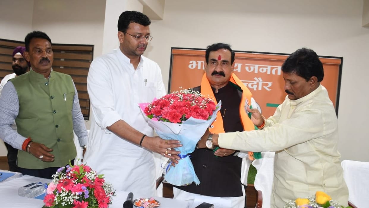 narottam mishra digvijay singh Asaduddin Owaisi
