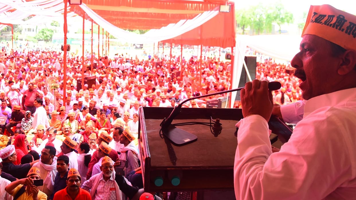 Employees warn bjp government over old pension scheme.