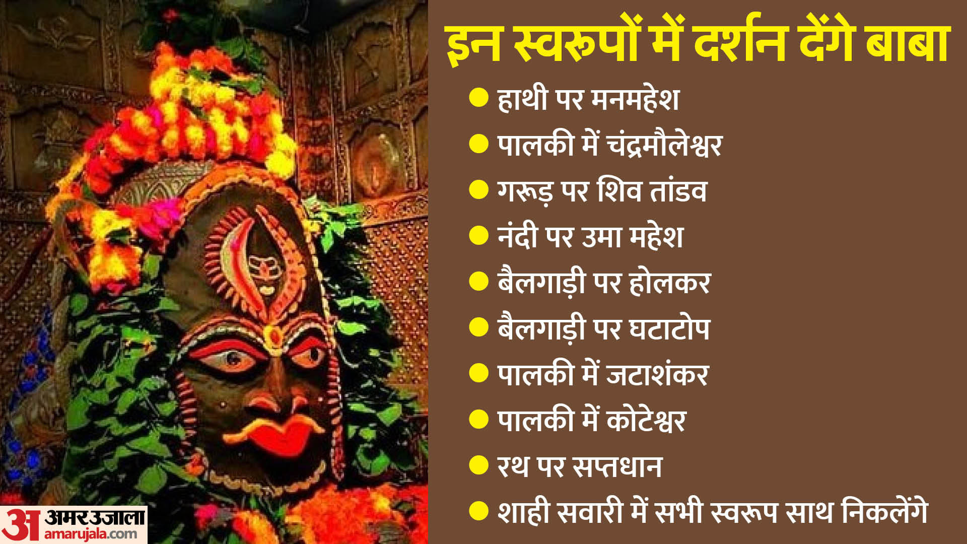 Ujjain Mahakal Temple: This time Mahakal will appear in 10 forms, devotees will throng