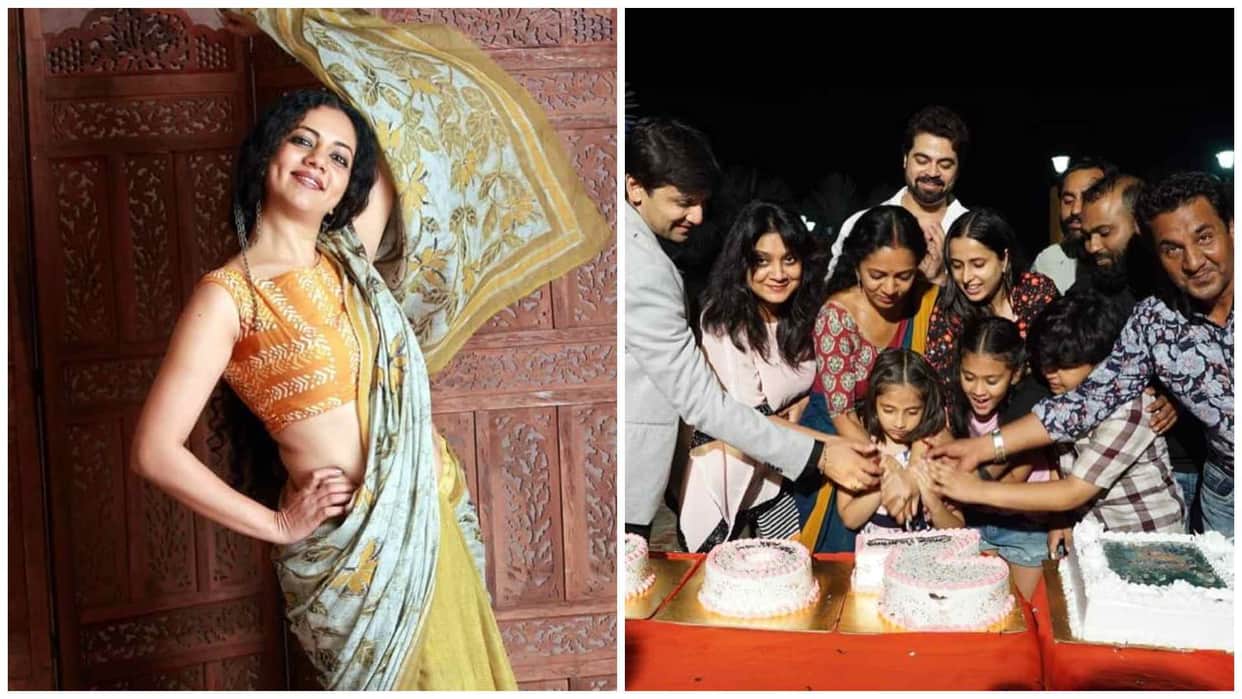 Neha Joshi Show Doosri Maa Completes 200 episodes Drishyam 2 Actress and Team celebrated achievement in Jaipur