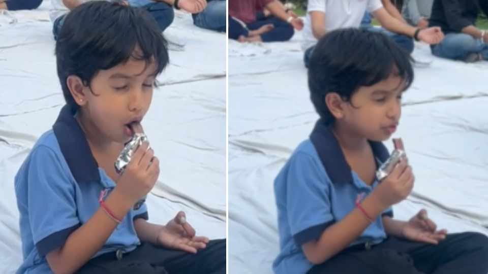 Beautiful video of girl doing yoga goes viral