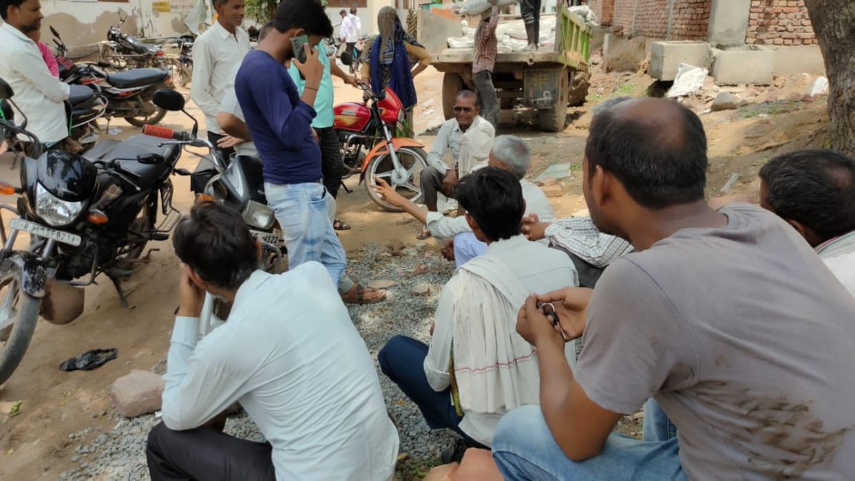 Rajasthan Drunk husband strangled his wife to death with a towel in Dholpur