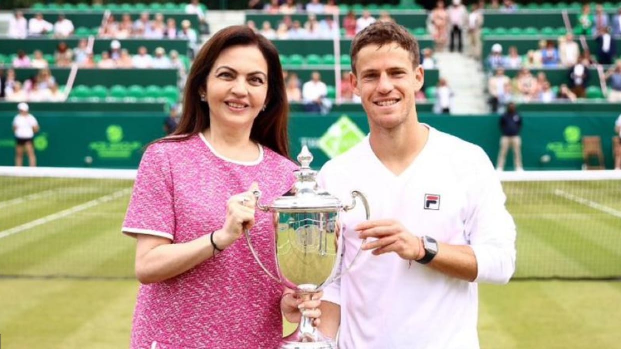Tennis stars reaches at The Boodles, Nita Ambani presented first Reliance Foundation ESA Cup