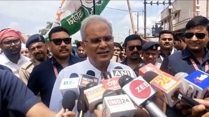 Chhattisgarh CM Bhupesh Baghel targets PM Modi for stopping Rahul Gandhi from going to Manipur