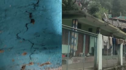 Uttarakhand News Many Houses come under landslide cracks become big after rain in mastadi village uttarkashi