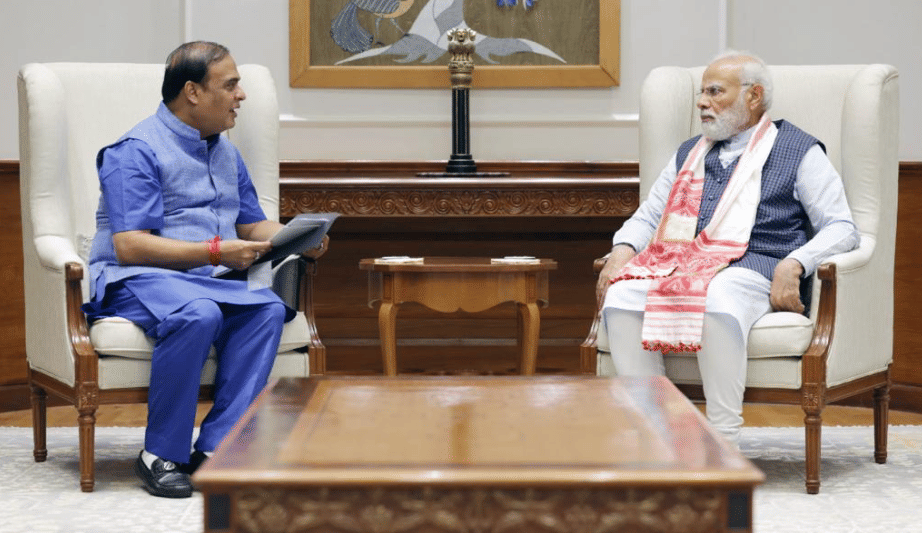 Assam CM meets PM Modi about flood situation more than 38000 still affected