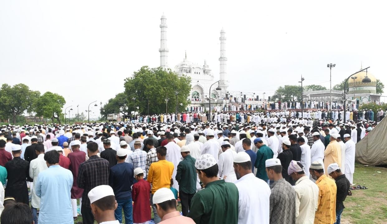Eid-ul-Azha today, preparations for prayers completed in mosques