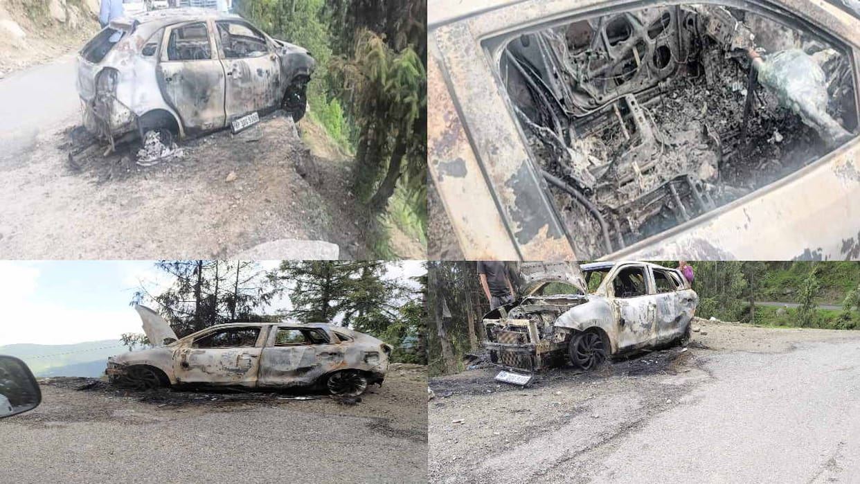 Himachal Pradesh: BSF jawan who got burnt in the car turned out to be alive, know the whole matter