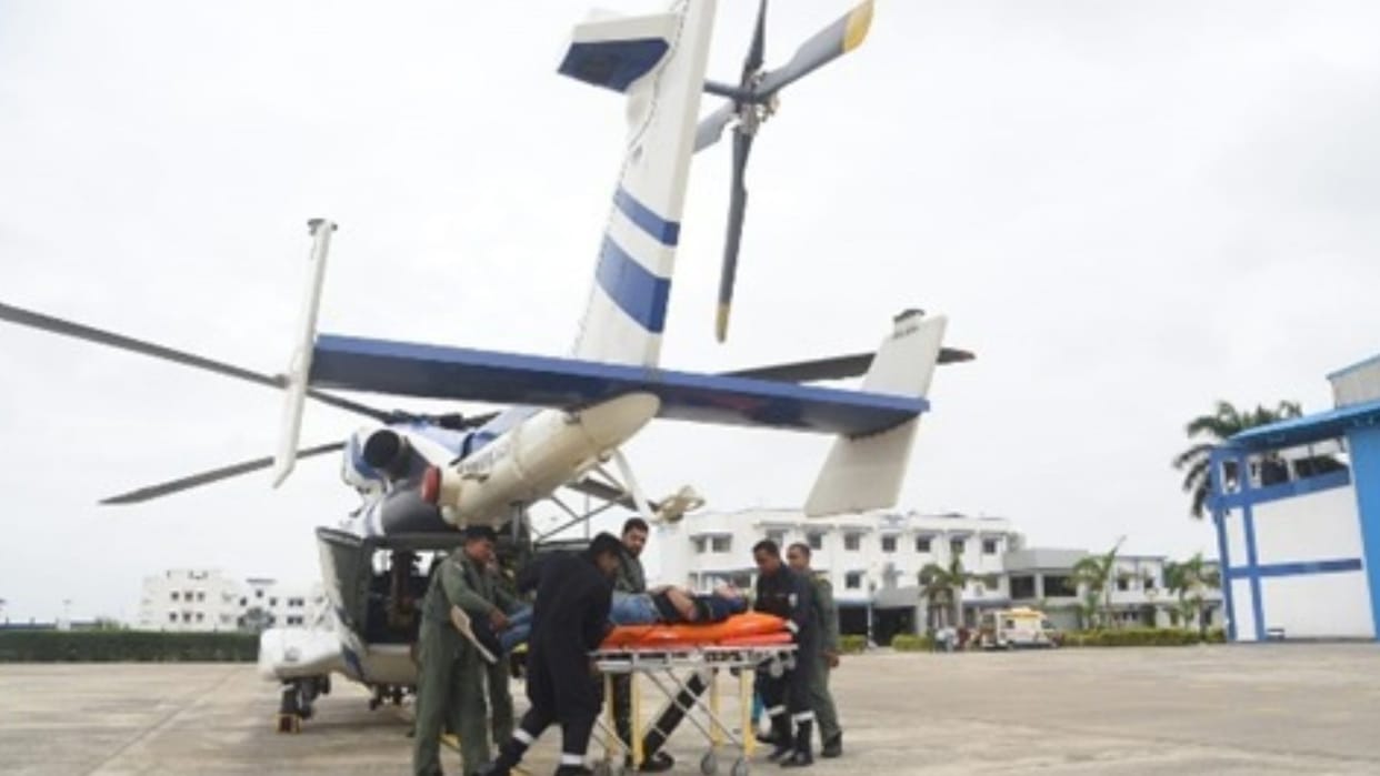 Captain of Romanian merchant ship suffered heart attack in Gujarat Indian Coast Guard helped