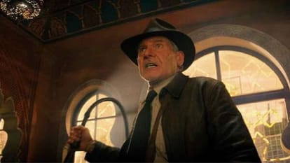 Indiana Jones and the Dial of Destiny Review in Hindi Harrison Ford James Mangold Disney India